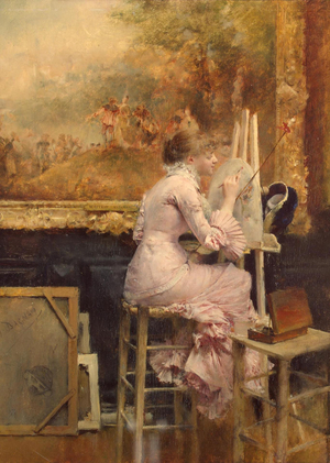 Женщины-художницы и их путь на выставки XIX века