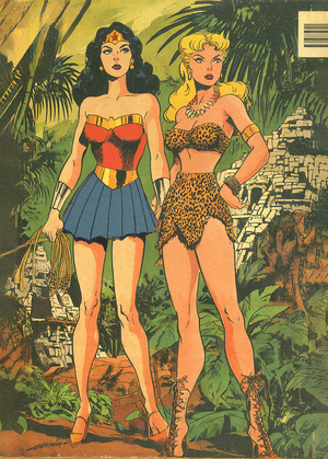 Визуальные коды женской телесности в американских комиксах золотого века