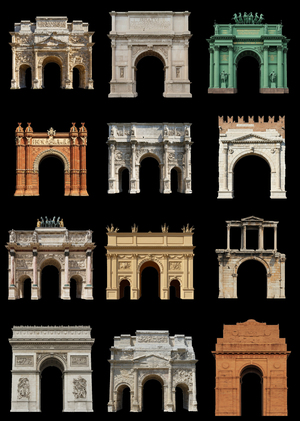 Форма, пережившая империю: мотив римской триумфальной арки в архитектуре.