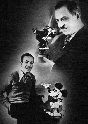 Сравнение визуальной комедии Walt Disney Studio и Fleischer Studios