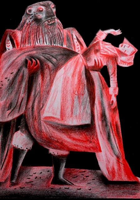 Театральность как метод, в иллюстрациях Клайва Хикса-Дженкинса