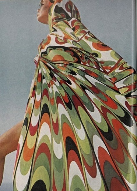 Принты и графика в моде 60-х годов