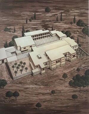 Дворцовые комплексы Древнего мира. Ассирия, Вавилон, Египет, Крит