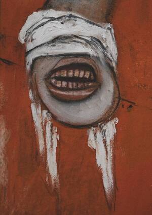 Три этюда к фигурам у подножия распятия (1944)