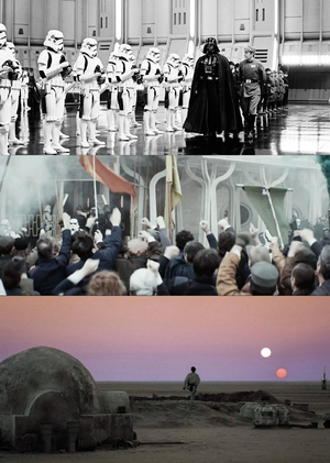 Звёздные войны: пространственная идентичность двух сторон