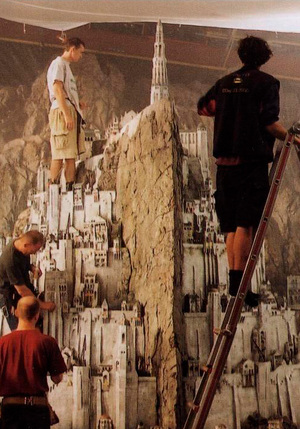 Эволюция технологии создания локаций во вселенной Средиземья