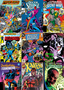 Изображение супер злодеев в комиксах 70-е — 90-е (MARVEL и DC) Изображение супер злодеев в комиксах 70-е — 90-е (MARVEL и DC)