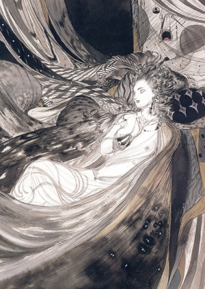 Трансформация мифа в иллюстрациях Ёситаки Амано