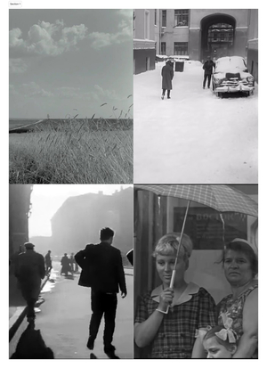 Погода как визуально-эмоциональный код в кино эпохи оттепели