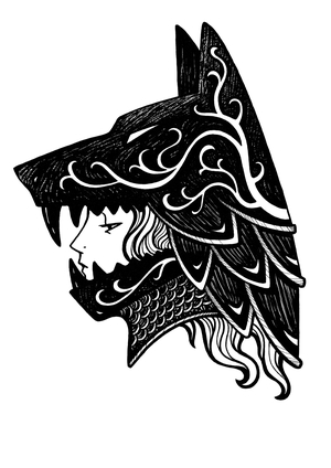 Чёрный и белый как средство нарратива в графике Юлии Никитиной