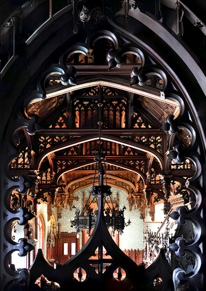 Готические реминисценции в интерьерах Серебряного века