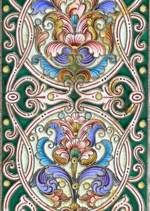 Эмаль в русском стиле