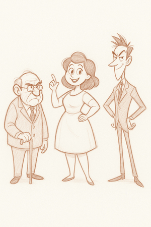 Формы тела персонажей в современной анимации и иллюстрации