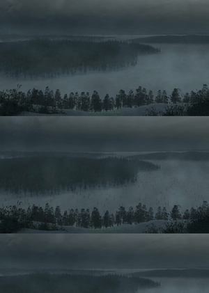 Синий суп. Метель