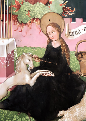 Образ единорога в искусстве Северного Возрождения