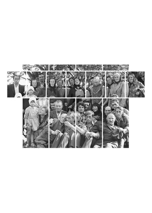 Семейный альбом как палимпсест: вырезание, дописывание, коллажирование