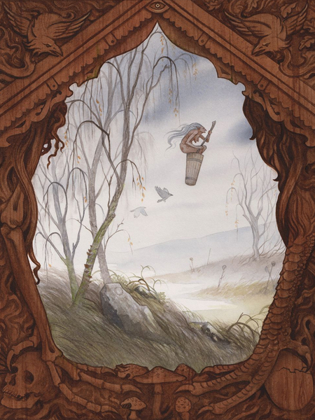 Яга в обороте культуры