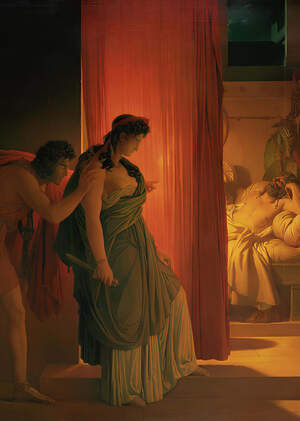 Пьер-Нарсис Герен «Клитемнестра, колеблющаяся перед убийством»