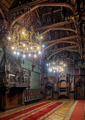 Готические реминисценции в интерьерах Серебряного века