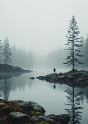 Экософия тишины: визуальное исследование тишины как редкого экологического 