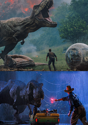Эволюция создания динозавров в кино