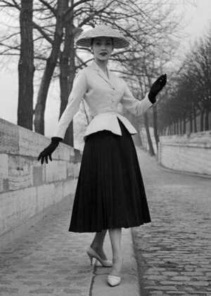 Эволюция стиля New Look Dior