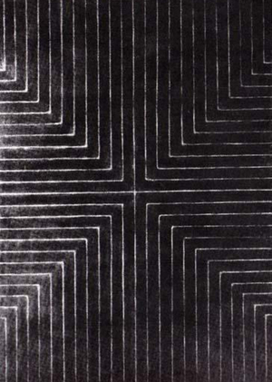 "Чёрные картины" Фрэнка Стеллы и определение картины 