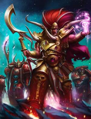 Отображения Египетской символики в Легионе Тысячи Сынов в Warhammer Horus H