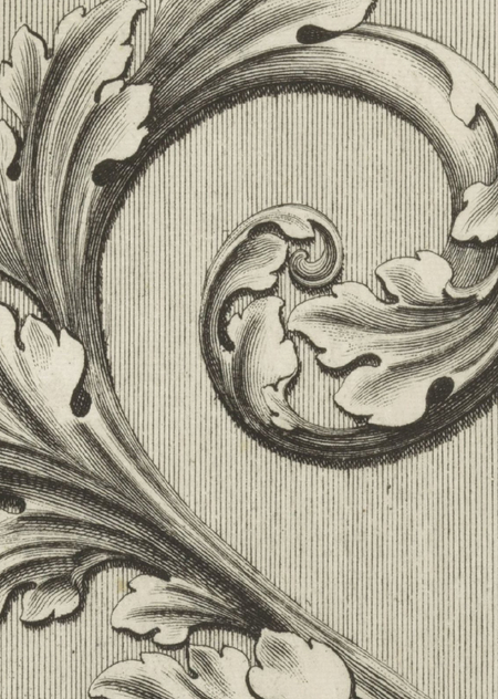 Акант в работах европейских орнаменталистов XVII–XVIII веков