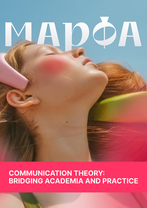 Communication of the natural cosmetics brand Marfa