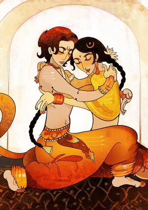 Легенда о Савитри и Сативане