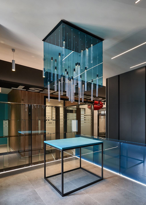 Офисная зона производственного здания компании FABERLIC