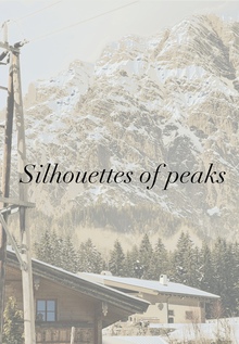 Silhouettes of peaks