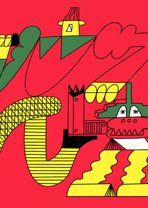 Иллюстрации для BandLink. AI Research