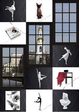 The soul of ballet Интерьер квартиры у Мариинского театра