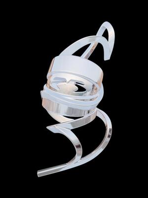 Прозрачный кафф «GO AROUND»