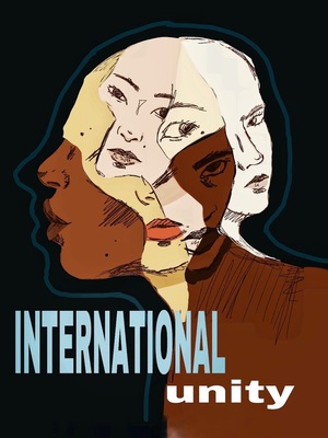 конкурс «Youth Voices: Values Without Borders» плакат «Разные, но равные»