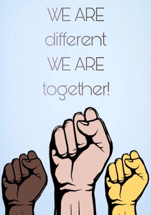 We&nbsp;are different, we&nbsp;are together