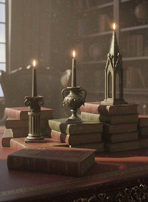 Архитектурные Эпохи. Серия объектов для 3D печати.