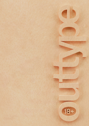 outtype: телесная типографика