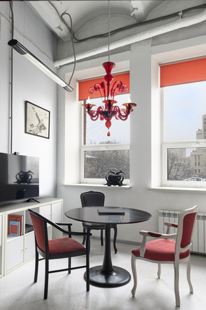 Офис студии "Точка дизайна" на Новослободской