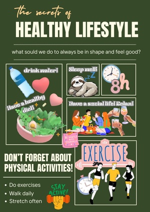 The secrets of healthy lifestyle 