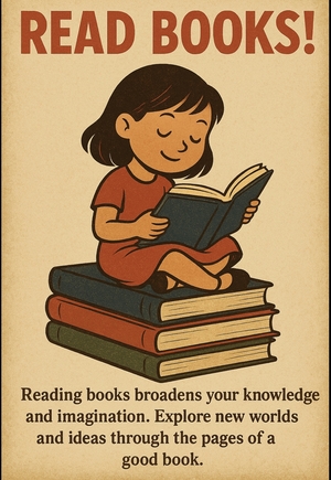 Read books!