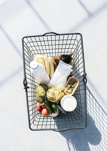Анализ данных продуктовой корзины.