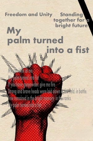   My palm turned into a fist 