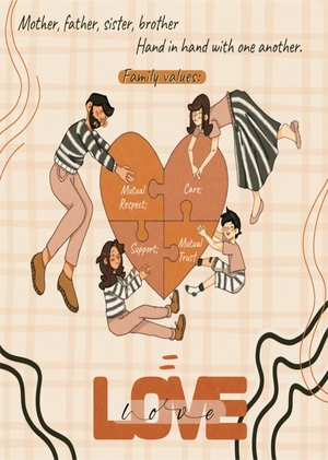 Ценность семьи.Fefilova_MAOU_Gymnasium_Sunny_rainbow_Family=love