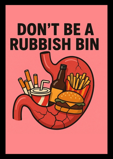 Don't Be a Rubbish Bin