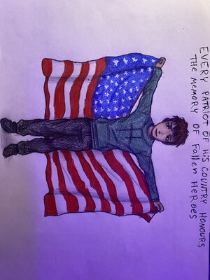 Every patriot  of his country honours the memory of fallen heroes