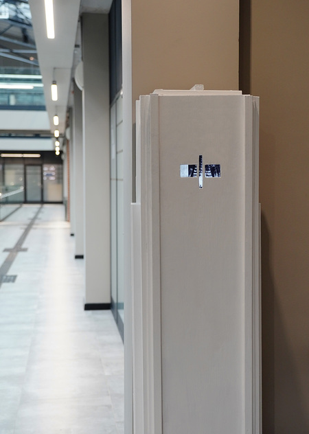 Арт-объект для выставки Школы дизайна НИУ ВШЭ "Поворот времен" 