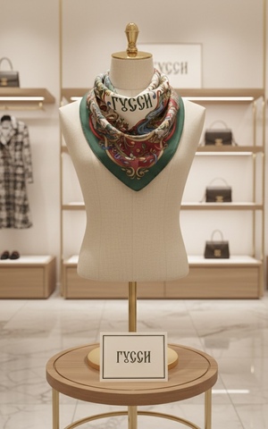 Платки русско-народных сказок 